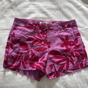 Old Navy Pink Floral Women's Shorts